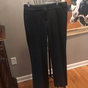 Loft charcoal grey dress slacks